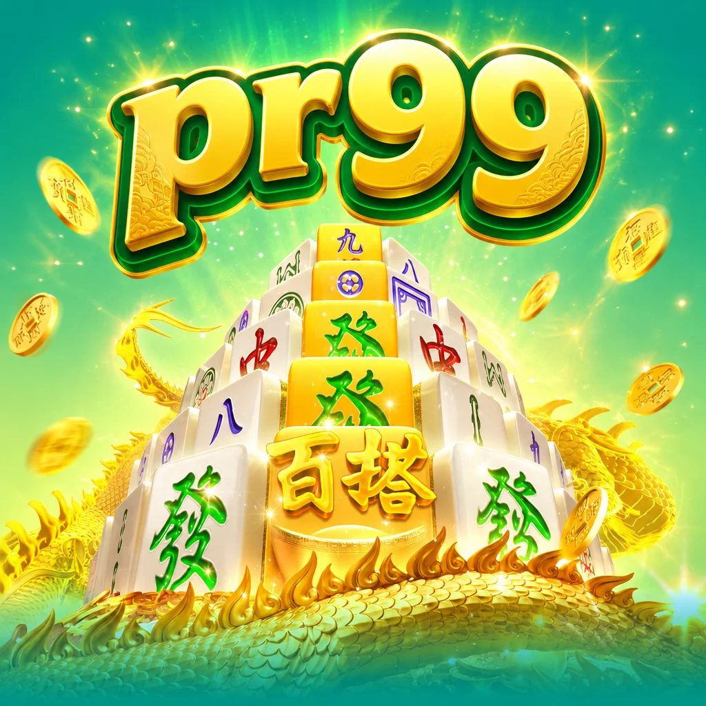 pr99 Mahjong Ways 2 dengan piramida ubin mahjong dan naga emas